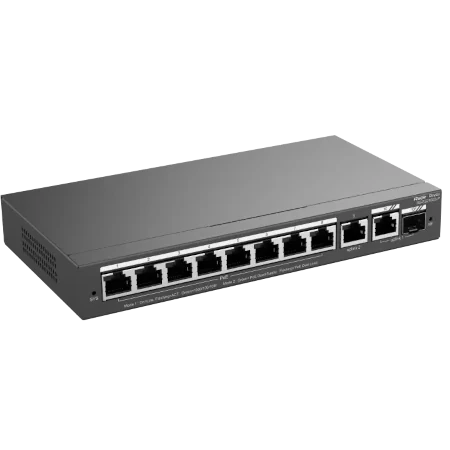 Switch POE zarządzalny 10-portowy gigabit RG-ES210GS-P Reyee