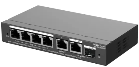 Switch POE zarządzalny 6-portowy gigabit RG-ES206GS-P Reyee