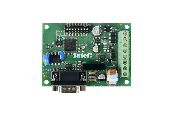 INT-RS PLUS interfejs RS-232 do integracji systemów Satel