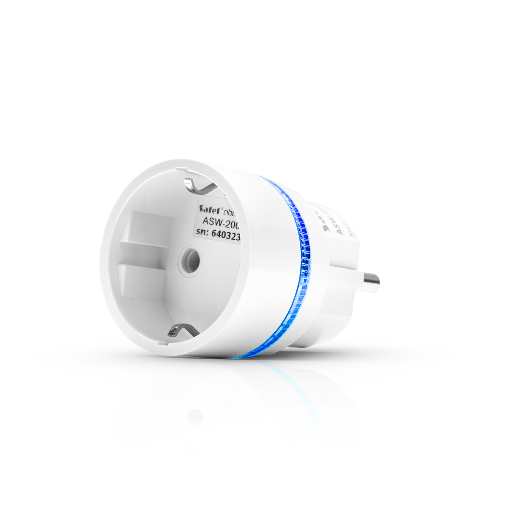 Smart Plug F-W ASW-200 F-W - Inteligentna wtyczka SCHUKO SATEL BE WAVE