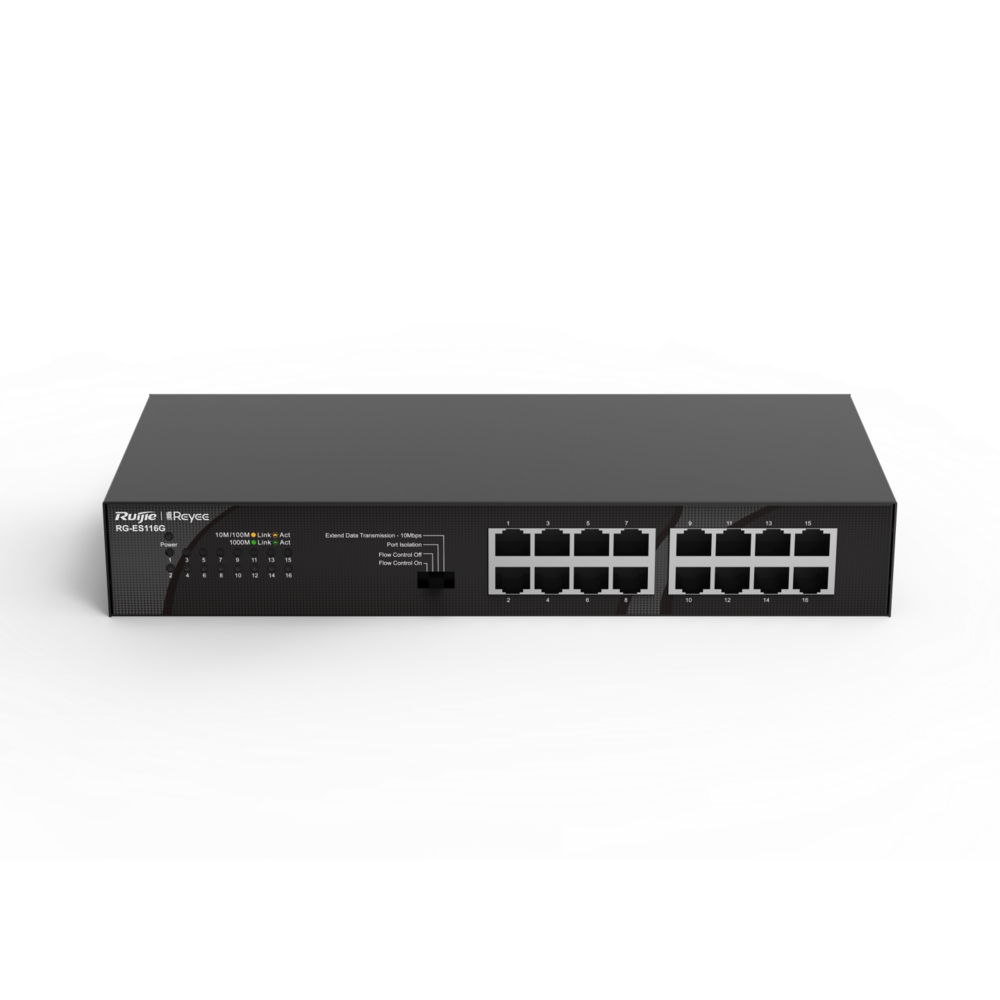 Switch 16-portowy gigabit RG-ES116G-L Reyee