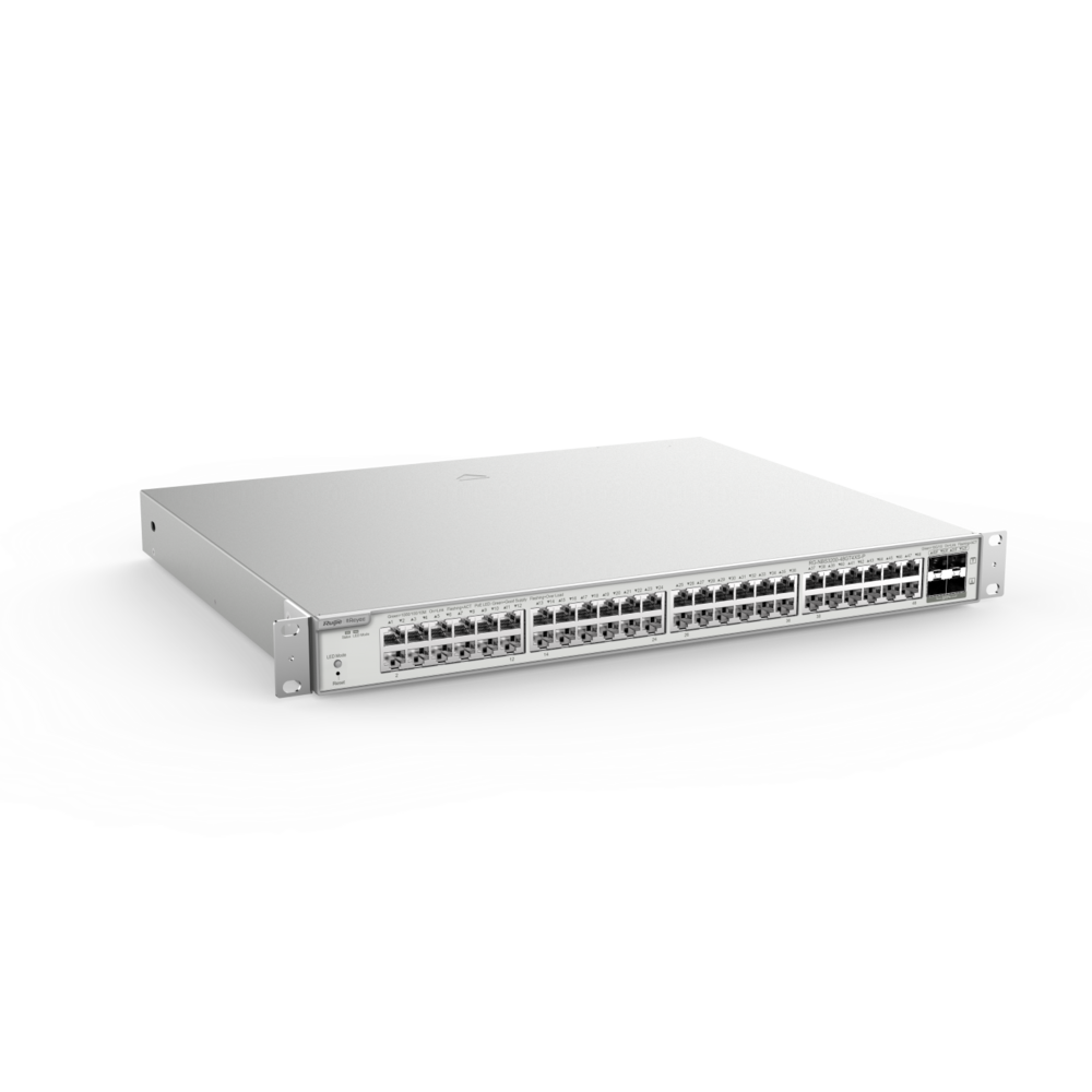 Switch POE zarządzalny 48-portowy gigabit warstwa 2 RG-NBS3200-48GT4XS-P Reyee