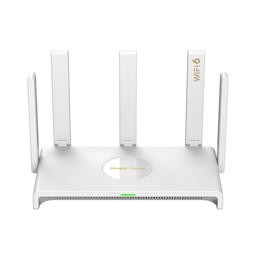 Router RG-EW3000GX Wi-Fi 6, 2.4 GHz, 5 GHz 574 Mb/s + 2402 Mb/s REYEE
