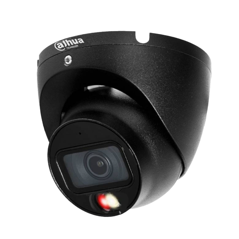 Kamera IP kopułowa Dahua IPC-HDW1639T-A-IL-0280B-S6-BLACK 2.8mm