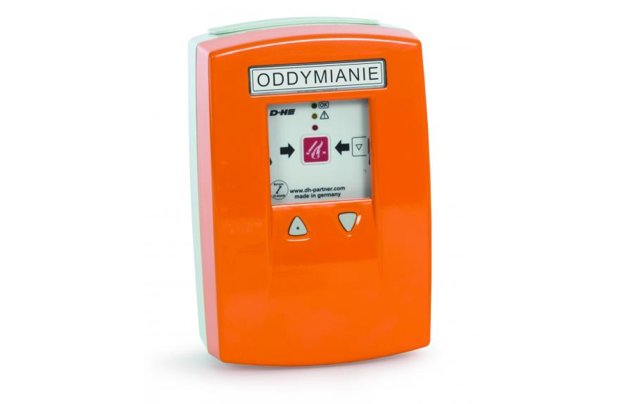 Centrala oddymiania kompaktowa RZN 4503-T 3A, 1 linia-1 grupa, obudowa aluminiowa, wbudowany przycisk przewietrzania, D+H