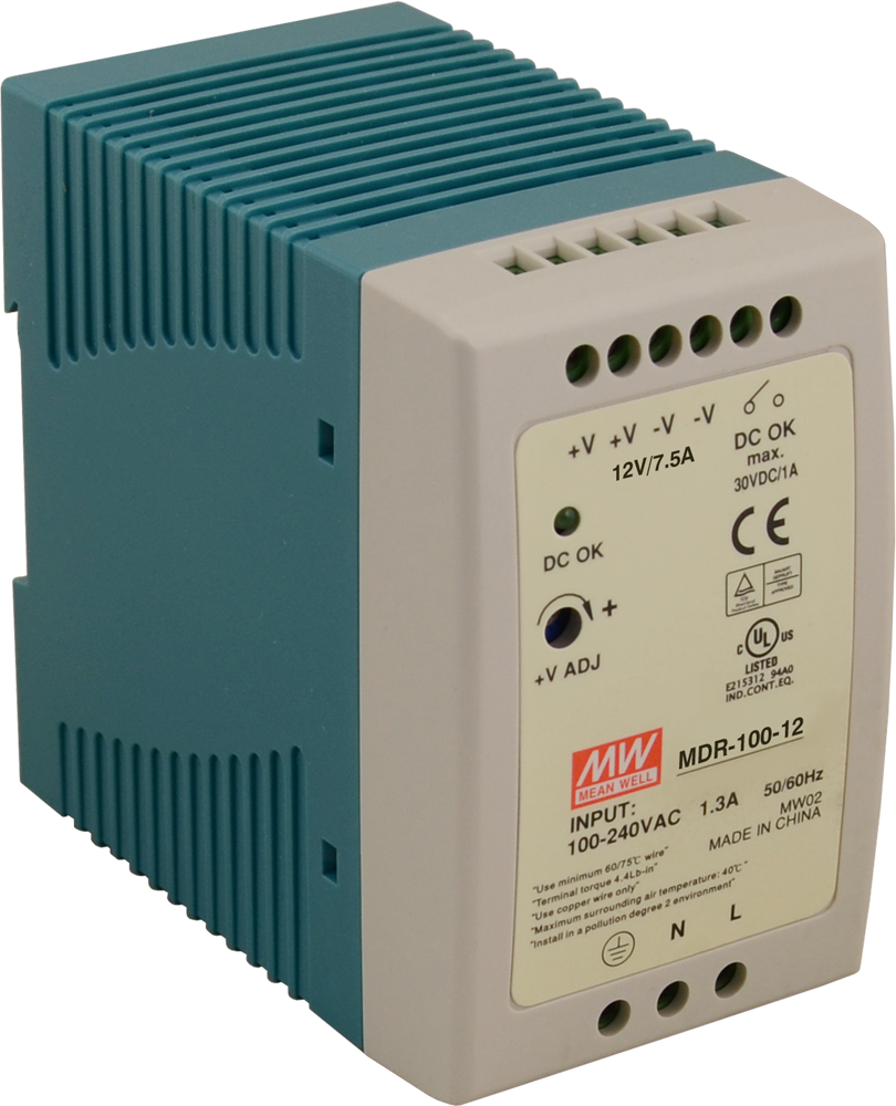 Zasilacz DIN MDR-100-12 MEAN WELL