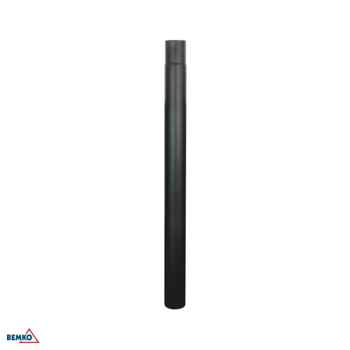 Przedłużka 1M do składanego słupa czarna Bemko