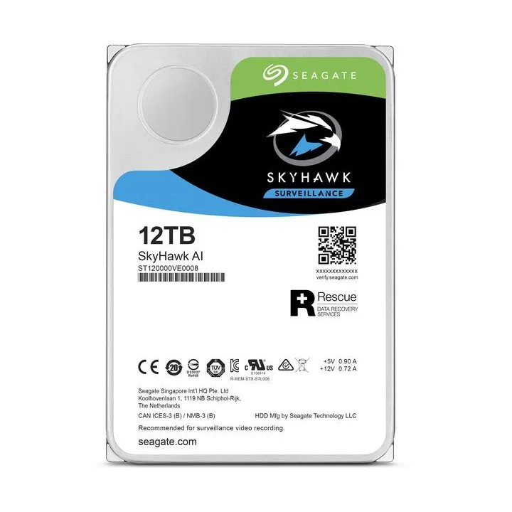 Dysk HDD 3.5'' 12TB Seagate Skyhawk