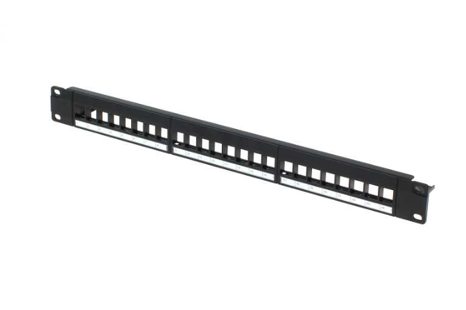 Patch panel Keystone PP-24/FX/C1