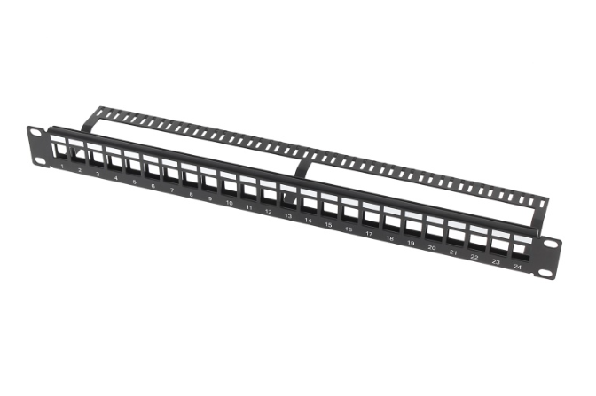 Patch panel Keystone PP-24/FX/C-V2