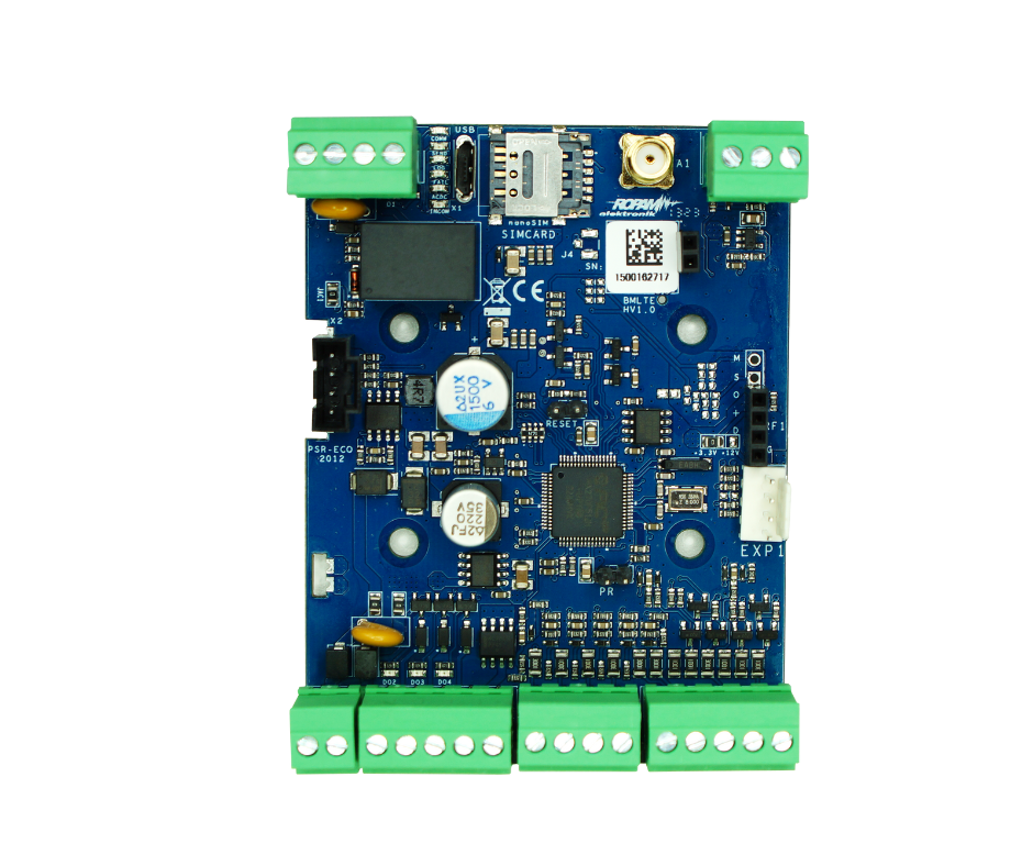 Moduł komunikacyjny GSM, Basic4G 12VDC, Telx8, 8 wejść, 4 wyjścia, Ropam
