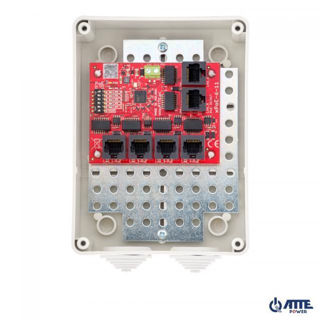 Switch PoE 6 portowy XPOE-6-11-S3 ATTE