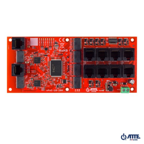 Switch PoE XPOE-10-20A-OF ATTE
