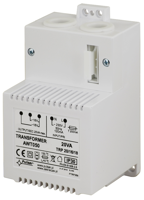 Transformator TRP 20VA/16V/18V AWT050 PULSAR