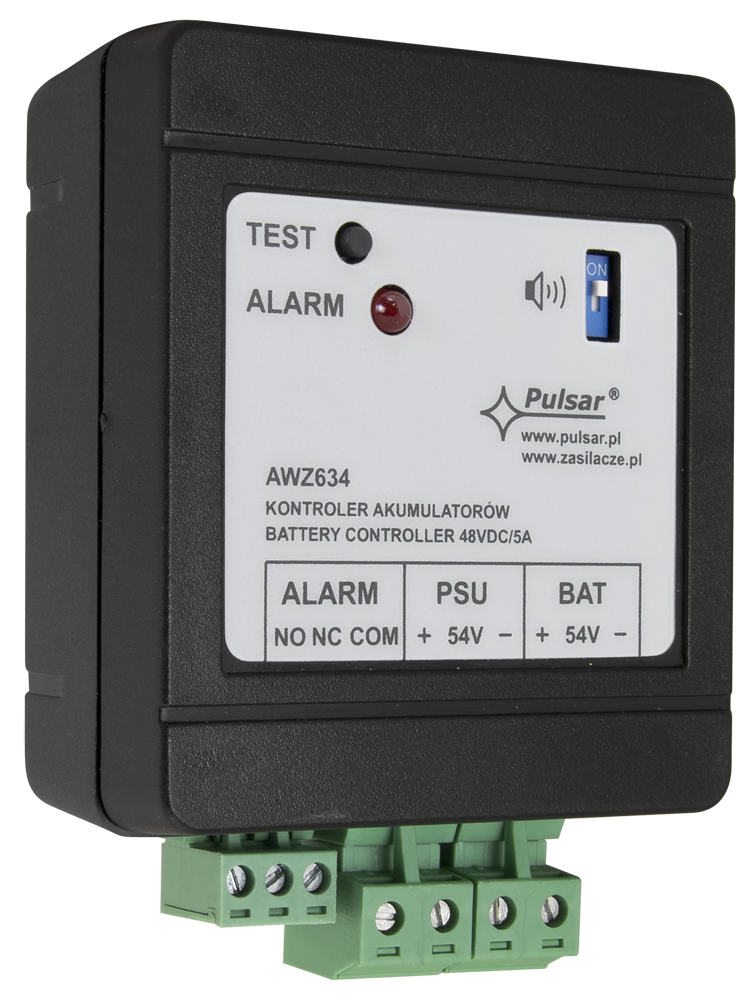 Kontroler akumulatorów 48VDC/5A AWZ634 PULSAR