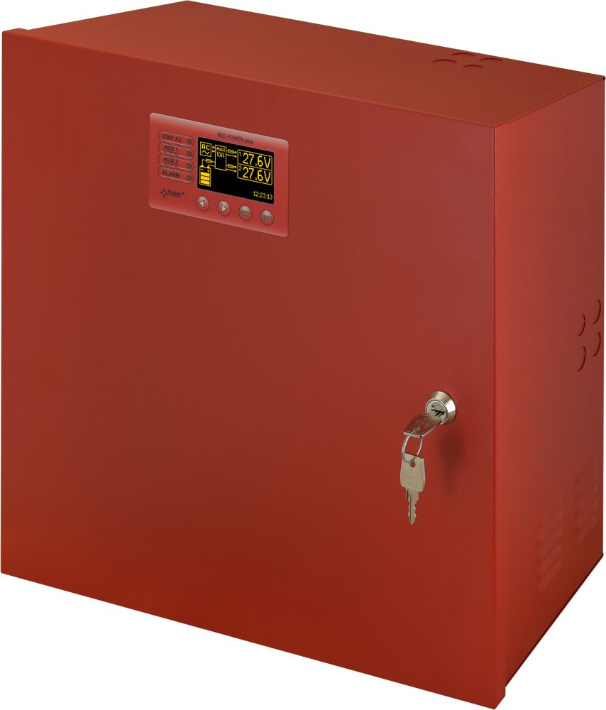 Zasilacz do systemów przeciwpożarowych EN54C-10A40LCD PULSAR