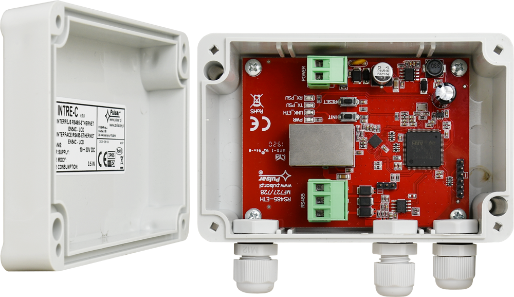 Interfejs RS485-ETHERNET INTRE-C PULSAR