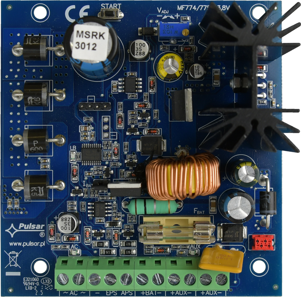Moduł zasilacza buforowego MSRK3012 PULSAR
