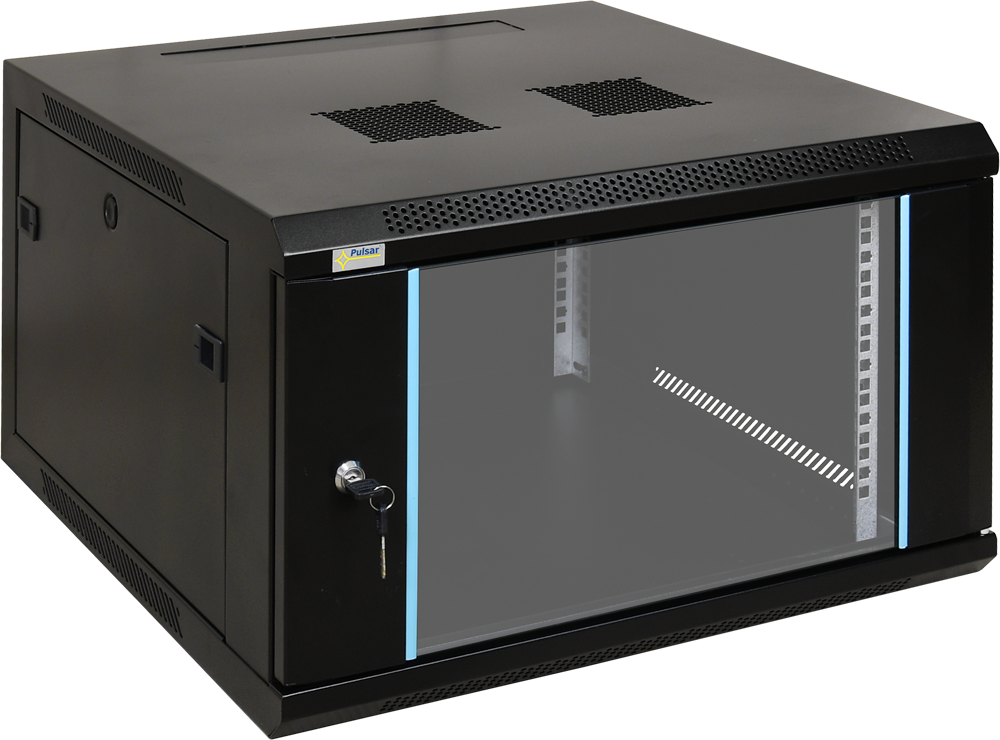 Szafa RACK 6U wisząca złożona RW666 PULSAR