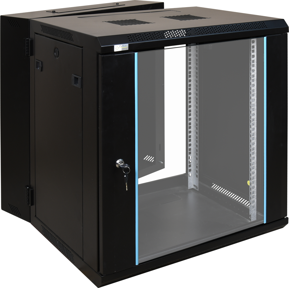Szafa RACK 12U wisząca podwójna RWD1266 PULSAR