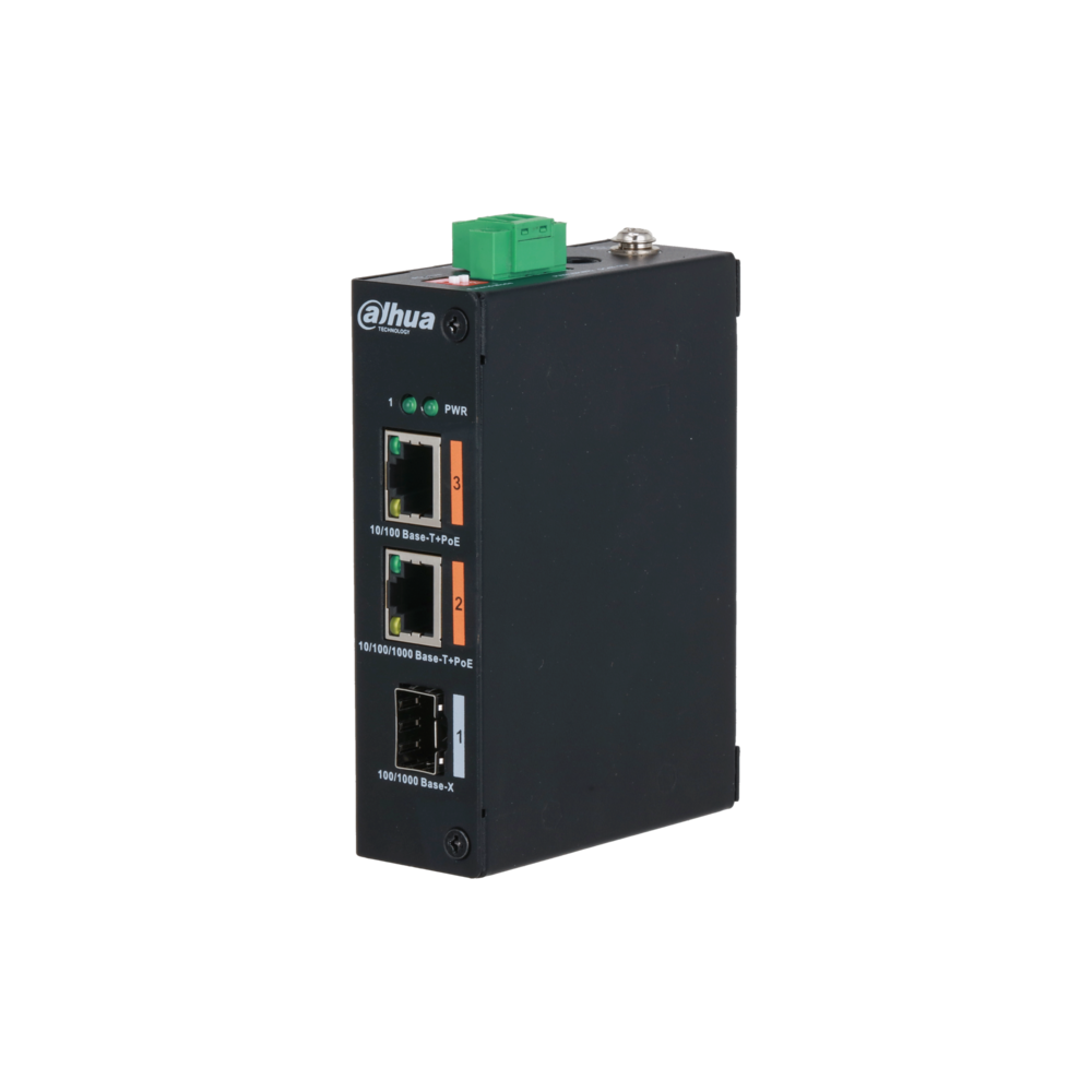 Switch PoE 2 portowy PFS3103-1GT1ET-60 DAHUA