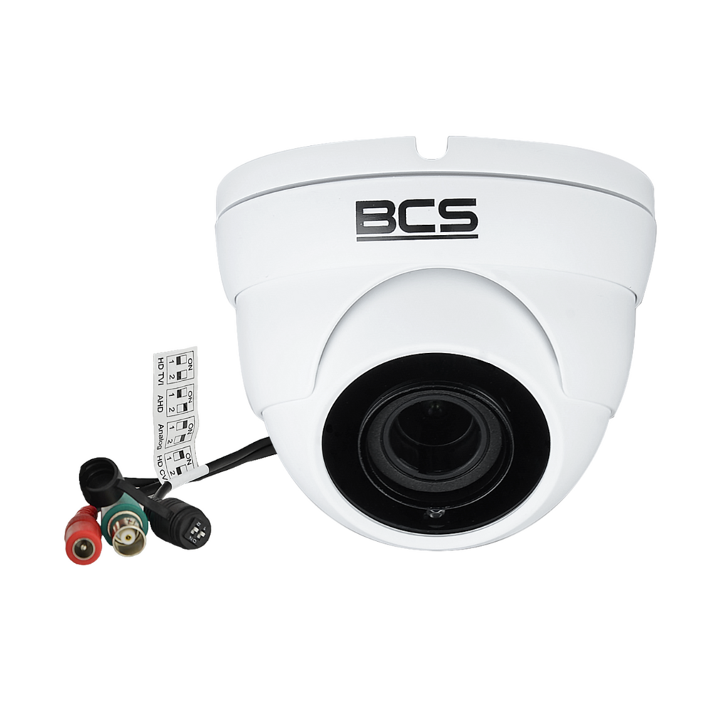 Kamera HDCVI kopułowa BCS BCS-DMQ4803IR3-B 3.6-10 mm