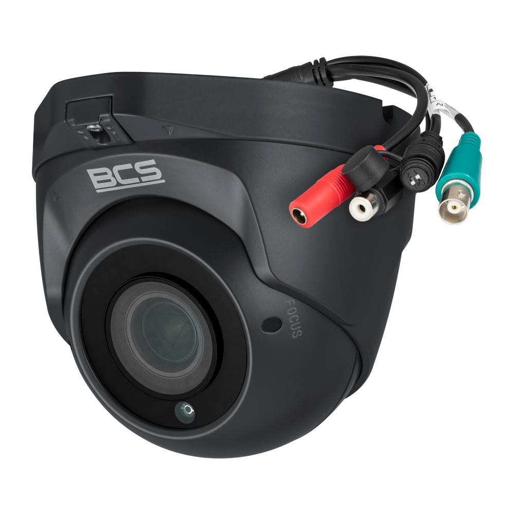 Kamera HDCVI kopułowa BCS BCS-DMQE3500IR3-B(II) 3.3-12 mm