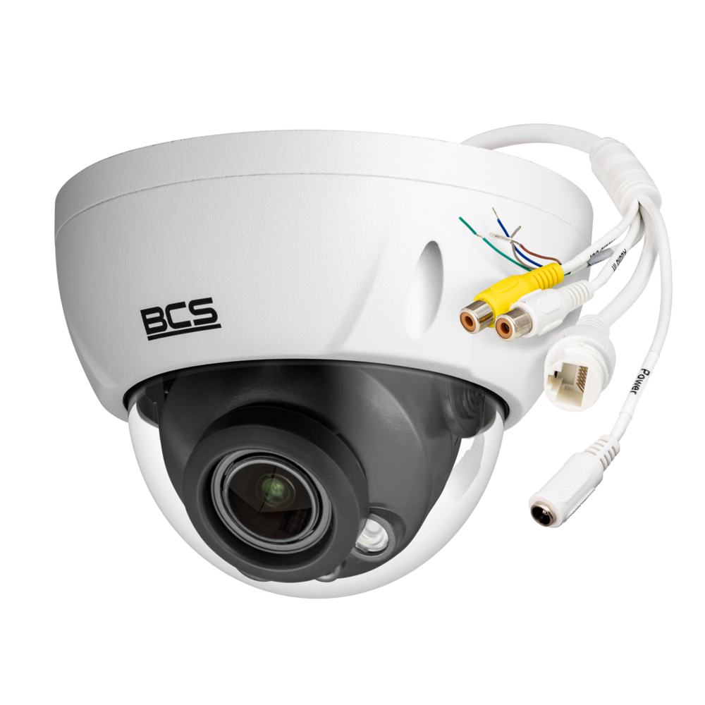 Kamera IP kopułowa BCS BCS-DMIP3801IR-V-E-Ai 2.7-13.5mm