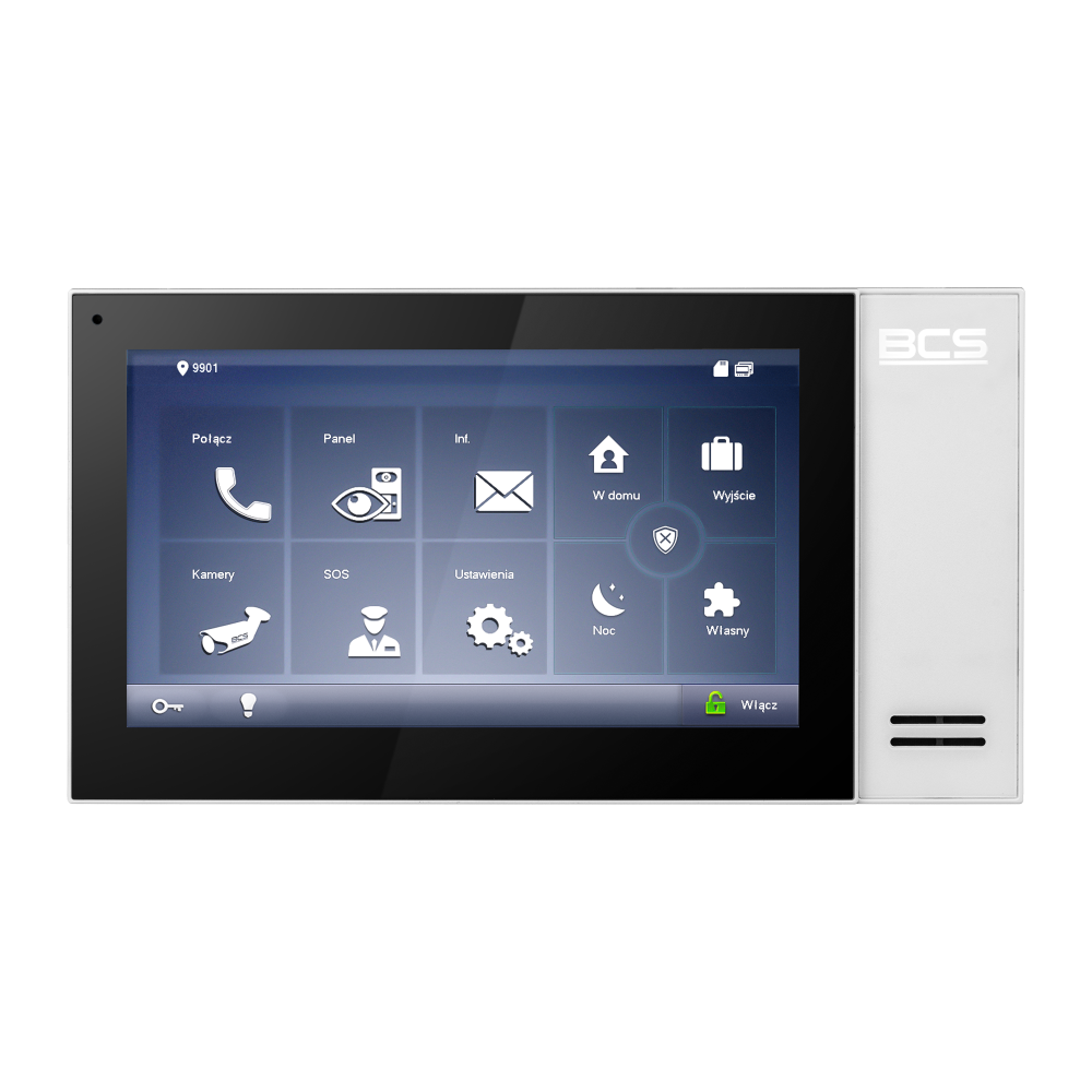 Wideomonitor IP 7" BCS-MON7400W-S