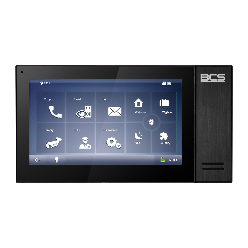 Wideomonitor IP 7" BCS-MON7400B-S