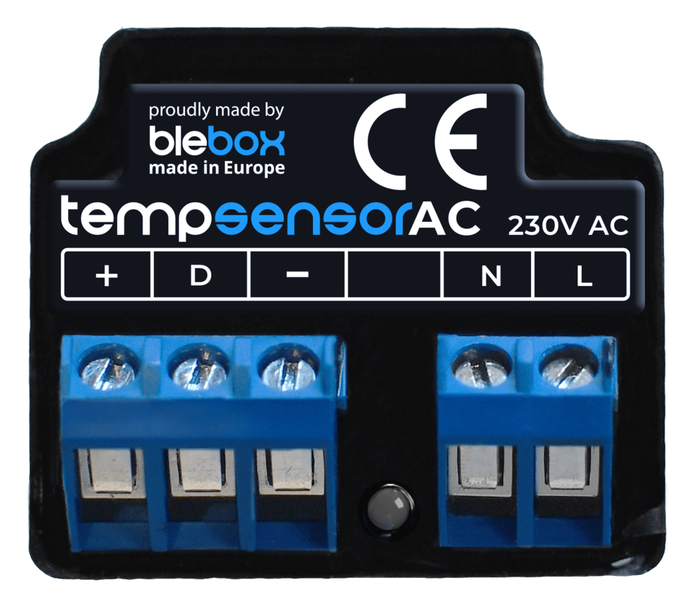 Sensor temperatury TEMPSENSORAC BleBox