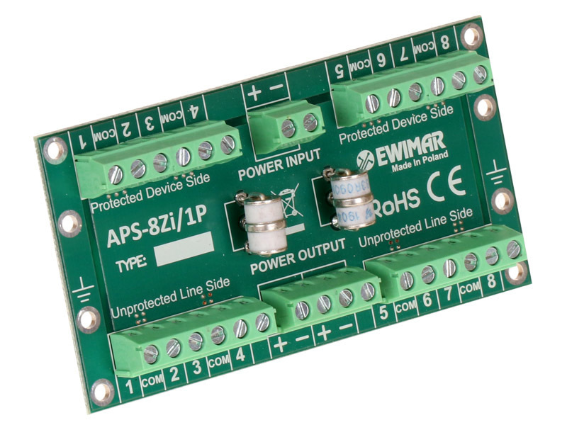 Zabezpieczenie 8 lini APS-8ZI/1P Ewimar