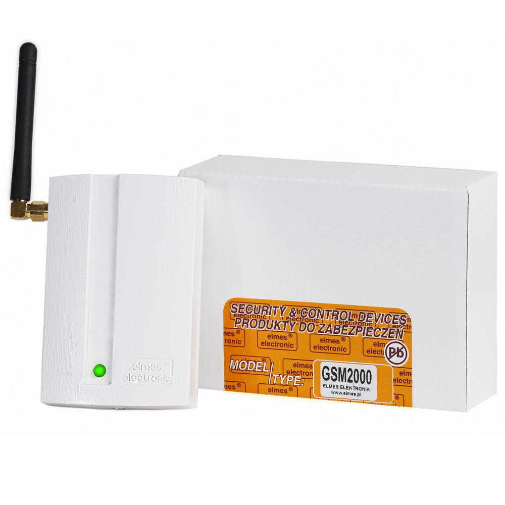 Moduł powiadomienia i sterowania GSM GSM2 / GSM2000 ELMES