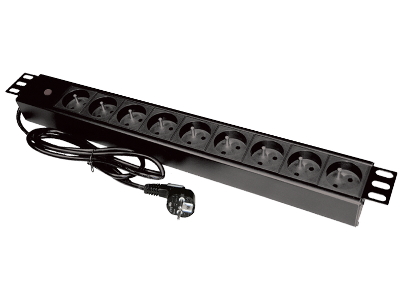 Listwa zasilająca 19" 9 gniazd PZ091U3M ALANTEC