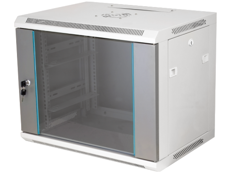 Szafka rack wisząca SW-12U-600-450-N-DSJ ALANTEC