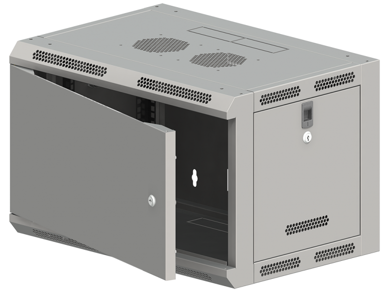 Szafa wisząca 19" 6U SW-6U-600-500-N-DMJ- ALANTEC