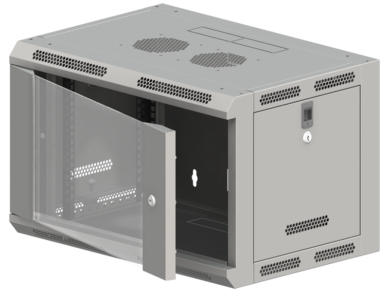 Szafa wisząca SW-9U-600-500-N-DSJ- ALANTEC