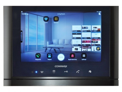 Monitor IP 10,2" CIOT-1020M DARK SILVER COMMAX