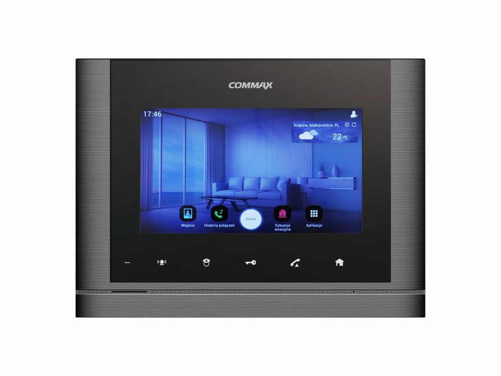 Monitor 7" CMV-70MX(DC) DARK SILVER COMMAX