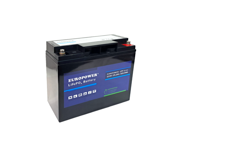 Akumulator LFP/12/25/E/B EUROPOWER
