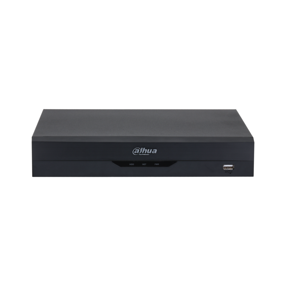 Rejestrator IP Dahua NVR2104HS-P-I2 obsługa 4 kamer IP, 4xPOE