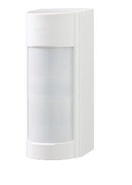Zewnętrzna czujka dualna PIR/MW (90 stopni) z antymaskingiem VXS-DAM-X5(W) Optex
