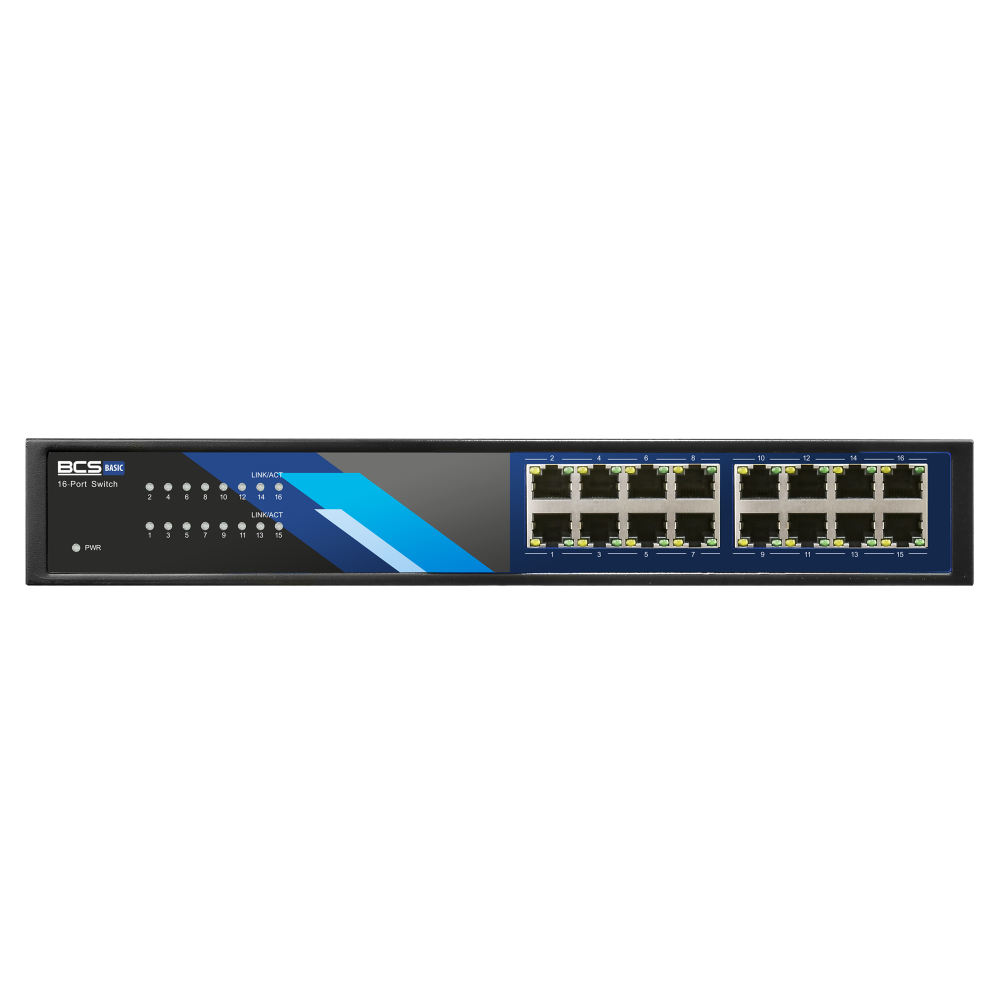 Switch 16 portowy Gigabit BCS-B-S16G BCS