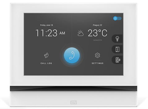 2N® Indoor View, biały 91378601WH 2N