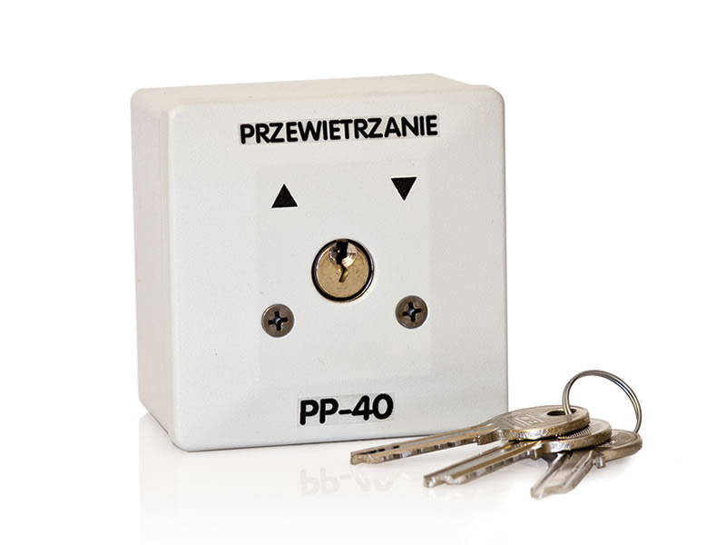 przełącznik przewietrzania kluczykowy PP-40 N/T