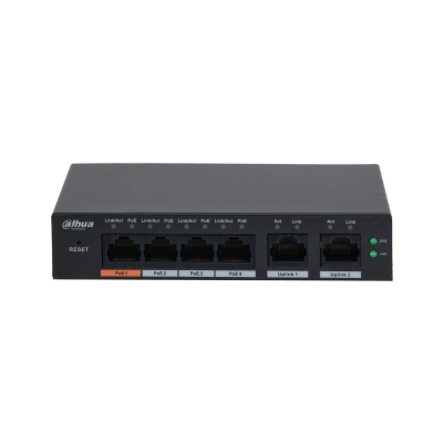 Switch PoE 6-portowy S4100-4ET2ET-60-C Dahua