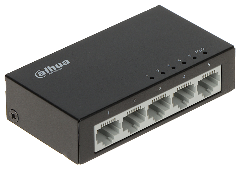 Switch 5-portowy PFS3005-5ET-V2 Dahua