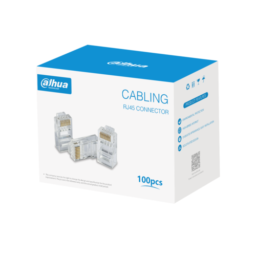 Wtyk RJ45 100 szt. CAT5/5e PFM976-531 Dahua
