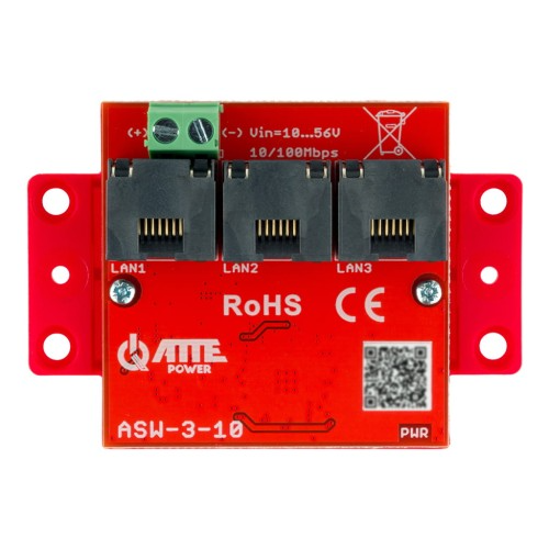Switch LAN 3 porty 10/100Mbps ASW-3-10