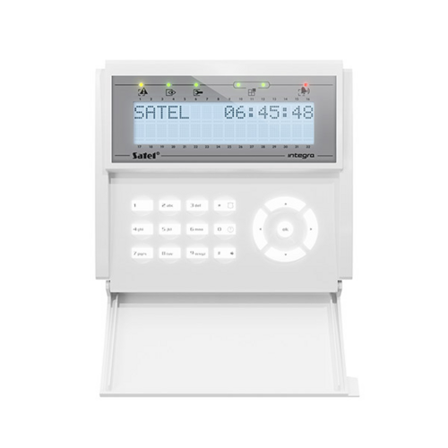Manipulator LCD INT-KLCDR-W SATEL białe podświetlenie